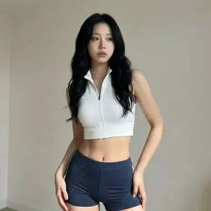 [콩심팥심]젠토라 짐웨어 운동복 트레이닝복 헬스복 크롭티 여성트레이닝복