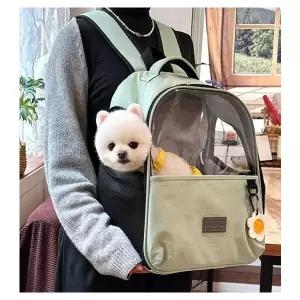 반려견 애견 외출가방 바스켓 이동가방 강아지 이동장 펫백 앞가방 백팩 EA데이지