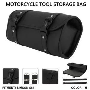 오토바이 공구 보관 가방 신형 방수 가죽 장식 부품 액세서리 (심슨 SIMSON S51 더트 핏 모터바이크용)