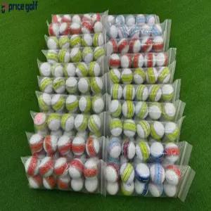 로스트볼 테일러메이드 투어리스폰스 3피스 마카롱볼 A- B+ 10알 중고 골프공