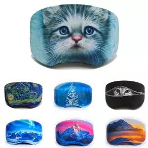 안경 커버 방진 방사 방지 사이클링 스키 고글 고탄성 소재 휴대하기 쉬운 아름다운 남성 여성