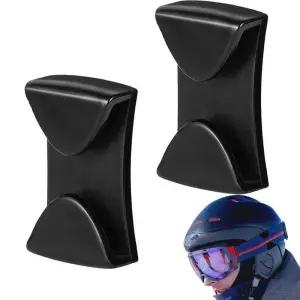 낙하 방지 스키 고글 그립 클립 내구성 있는 스포츠 다기능 벨트 버클 액세서리 2 개