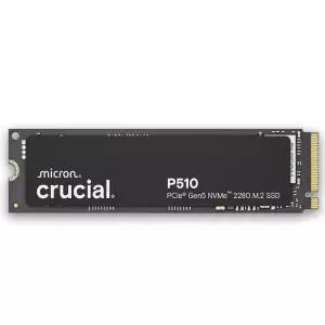 크루셜 P510 1TB 2TB Gen5 NVMe SSD PCIe 5.0 M.2 2280 내장형 솔리드 스테이트 드라이브 노트북 데스크탑