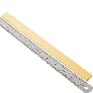 C360 황동 플랫 바 재고 1/8 x 1 12 나이프 메이킹