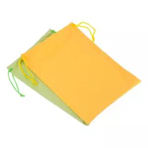 2개입 스키 고글 가방 마이크로파이버 스노우 케이스 커버 부드러운 보관 슬리브 드로스트링 파우치