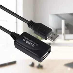 Coms 597EZV51 USB 2.0 리피터 무전원 연장선 5M 거리연장