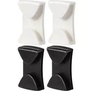 스키 고글 클립 낙하 방지 그립 퀵릴리즈 사이드 레일 고정 벨트 버클 2 개