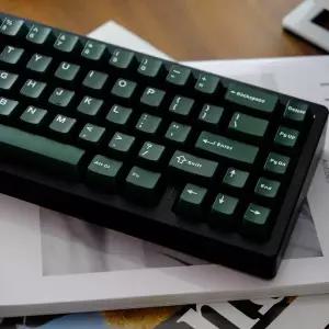 호환  에메랄드 키캡 세트 맞춤형 ABS 소재 체리 프로파일 키캡 식 키보드용 647587104 키 레이아웃에 적합