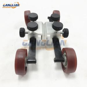 1쌍 고모리 고무 바퀴 조립 인쇄기 예비 부품