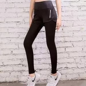 여성 요가 헬스복 투인원 레깅스 반바지 일체형 운동복 3색