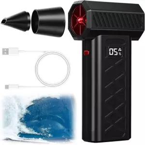 스노우 마스터 프로 LED 터보 블로워 130 000 RPM 휴대용 위즈 미니 듀얼 모드 디자인 차량용 차량 제설 및