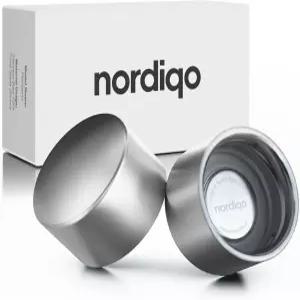 Nordiqo 프리미엄 스테인리스 스틸 물병 뚜껑 - 소다스트림(아쿠아 피즈 또는 듀오 제외) 아케 및 기타