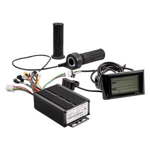 전기 자전거 컨트롤러 키트 SW900 LCD 디스플레이 스로틀 가속기가있는 36V 48V 1000W 사인파