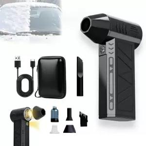 2026년형 업그레이드 차량용 제설기 130 000 RPM 미니 송풍기 스노우 마스터 프로 LED 터보 블로어 4단계