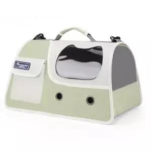 강아지 이동 슬링백 고양이 애견 캐리어 산책 외출백 그린