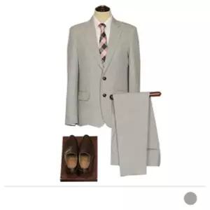 여름 남자친구 정장세트 투버튼정장 30대 빅사이즈