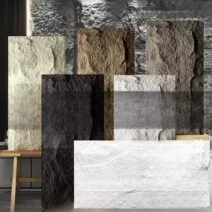 돌모양 석재 입체타일 인공 pu 인조 스킨 벽타일 스톤 거실 우주 외벽 테라스 인조돌