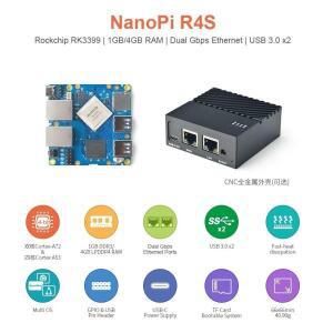 Nanopi R4s (Lpddr4 Ram)lts 및 콤보, rockchip Rk3399, 듀얼 Cortex-a72+쿼드 Cortex-a53, Mali-t864 GPU,