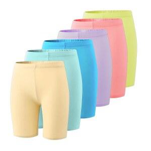 DEUERR 6팩 타기 헬스장 스판 운동복 배구 컴프레션 요가 댄스 자전거 12년 여자 반바지