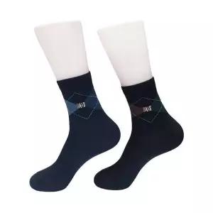 [닥스ACC]26312_닥스신사 면중목 투톤아가일 2족세트