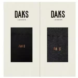 [닥스ACC]22380_닥스신사 면스판 중목 무지2족세트