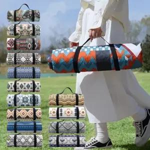 초경량 감성 캠핑 에스닉 피크닉돗자리 방수 매트 차박 야외 접이식 돗자리