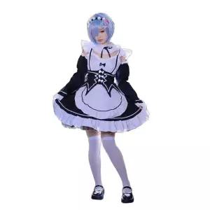 코스프레의상 복장 애니메이션 메이드 코스튬 코스프레 의상 할로윈 로리타