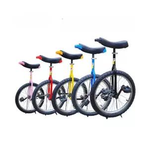 외발 자전거 입문자용 어린이 성인용 전신 균형 훈련 밸런스 곡예 18인치 20인치