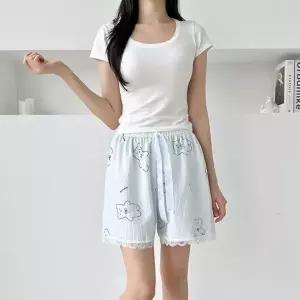 [골드스마일]5부바지 여성반바지 밴딩바지 여자반바지 신상 면