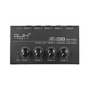 8채널 음향믹서기 소형 인터페이스DJ 콘솔 미니믹서