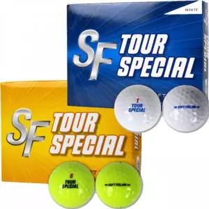 36구 3더즌 세트 던롭 SF 투어스페셜 2피스 옐로우 화이트 골프공 ...