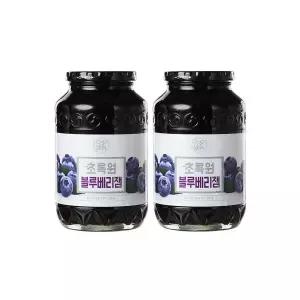 다무까 초록원 블루베리잼 1kg 1+1 블루베리청 과일청 과일잼 2250373 J