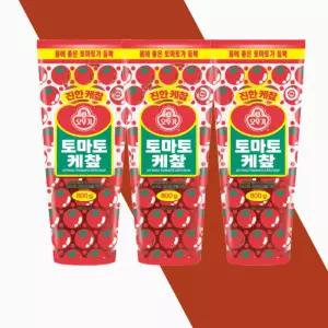 오뚜기 토마토 케찹 800g 3개 케첩 토마토소스 케찹