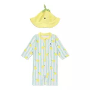 [블루독베이비 10] 26SS (BL)레몬 올인원 수영복 46370620050