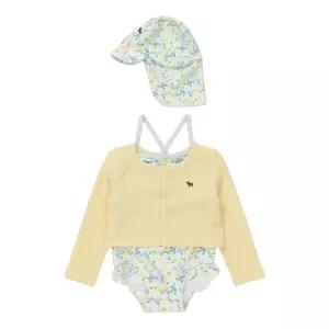 [블루독베이비 10] 26SS (MN)플라워 올인원 수영복세트 46370621040