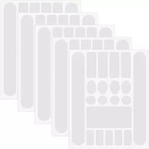 이안팬 5피스 자전거 체인스테이 프로텍터 데칼 PVC 프레임 접착 테이프 산악 로드 바이크 접이식 클리어