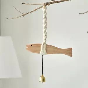 행운 부르는 액막이 명태 도어벨 문종 풍수지리 개업 집들이 선물