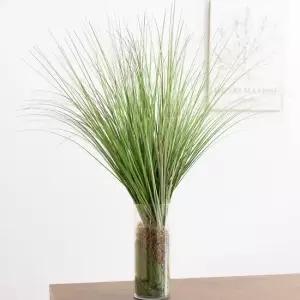 뉴그라스 갈대 조화 화병 set 67x77cm DIY) 인테리어 녹색 식물 장식 소품 행사 꾸미기