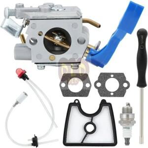 125B 590460102 Husq 리프 블로어 부품 용 기화기 튠업 키트 C1Q-W37 교체 Jonsered B2126 카브 조정