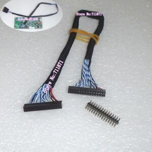 30P LCD 스크린 케이블 연장 코드 30핀-30P 암 LVDS 라인 30P/30핀 2.0 피치 니들 커넥터