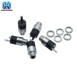 5개 PJ-392 3.5mm 스테레오 나사 헤드폰 소켓 오디오 비디오 암 커넥터