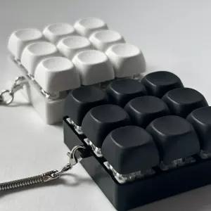 리온 키캡키링9구 클리커 키보드키링 청축 딸깍이 커스텀