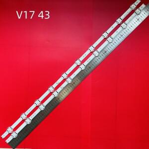 TV LED 밴드 어레이 43UJ652T-TB 바 백라이트 스트립 라인 LC430DGG-FKM3 룰러 테이프