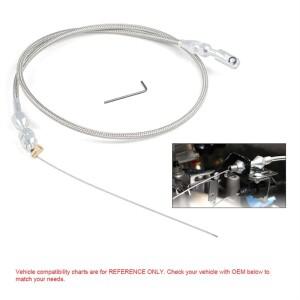 36인치 스로틀 가스 케이블 키트 스테인레스 스틸 브레이드/쉐비 LS1 엔진 97-07