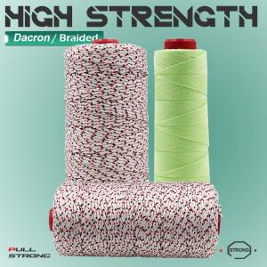 FishTrip 폴리에스테르 다크론 낚싯줄  고강도 대형 연날리기 배낭 코드  낮은 신축성  50 ~ 500Lbs  1.0mm