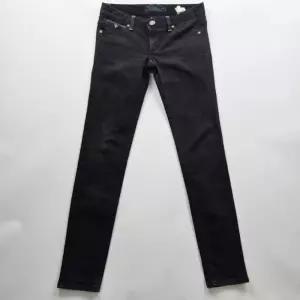 게스 청바지 스키니진 흑청 스판 데님팬츠 사이즈27