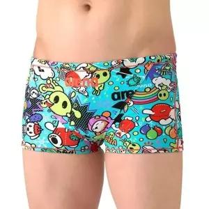 아레나 2026 남아동 탄탄이 숏사각 수영복 Y366948