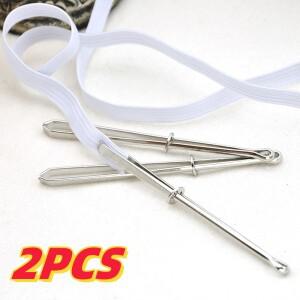 2피스 Elastics에 대 한  Threaders 코드 로프 클립 Sweatpants에 바느질 액세서리 반바지 자 켓 코트 손