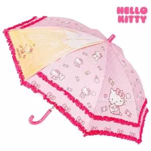 디저트 이중프릴 우산 핑크 3단 아기 캐릭터 아동 초등학생 우산