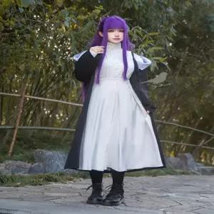 코스프레 의상 원피스 코스튬 로브 스커트 하이터 풀세트 졸업사진 할로윈